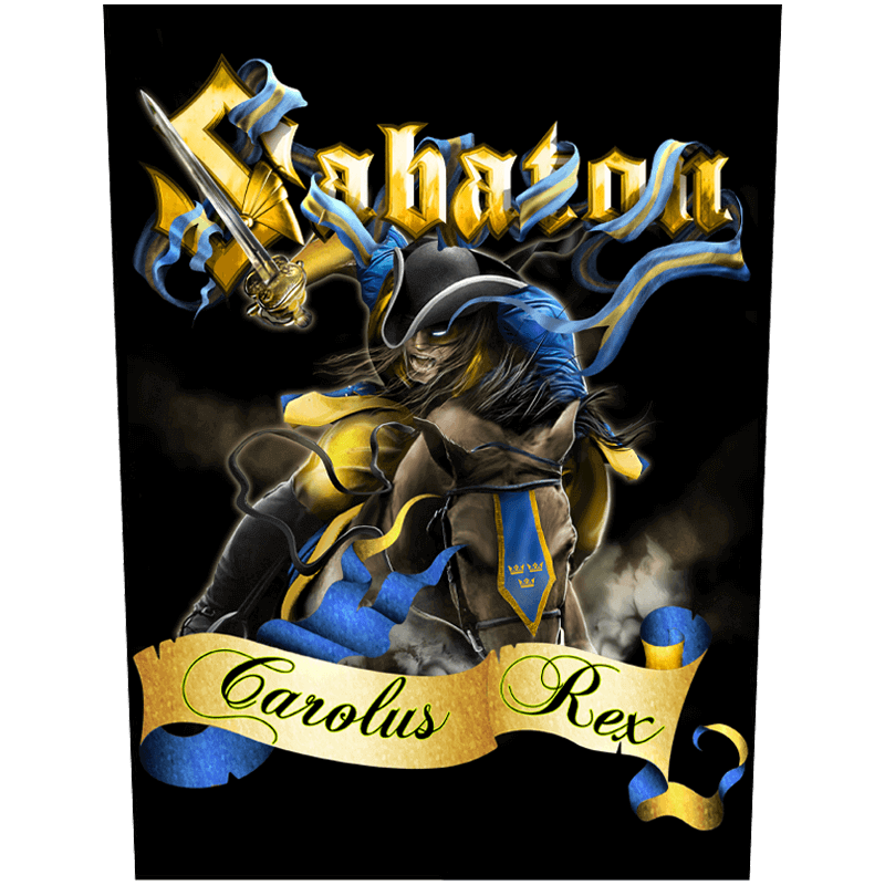 Carolus Rex Sabaton back patch