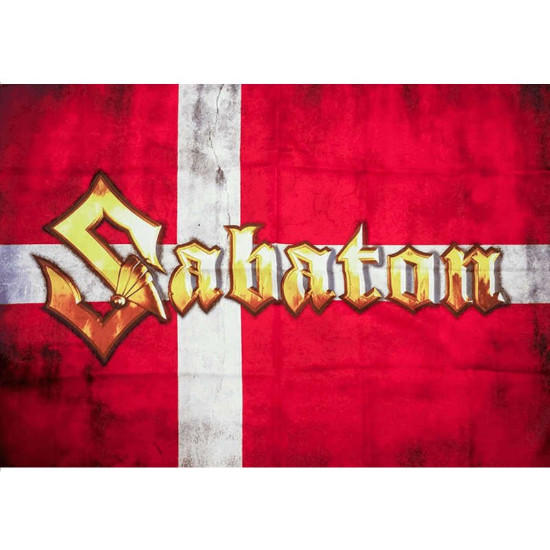 Denmark Sabaton Logo Flag