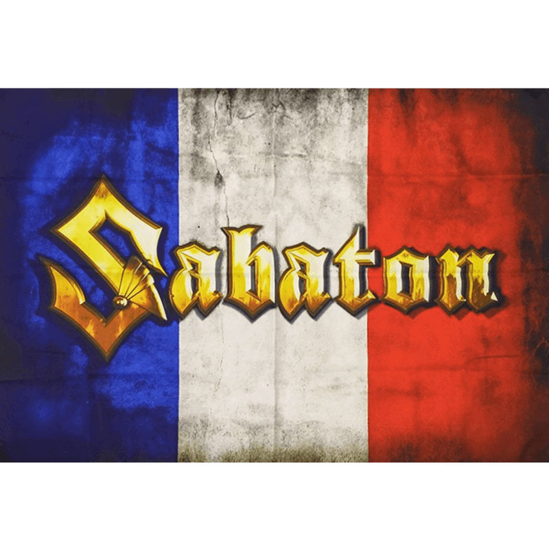 France Sabaton Logo Flag