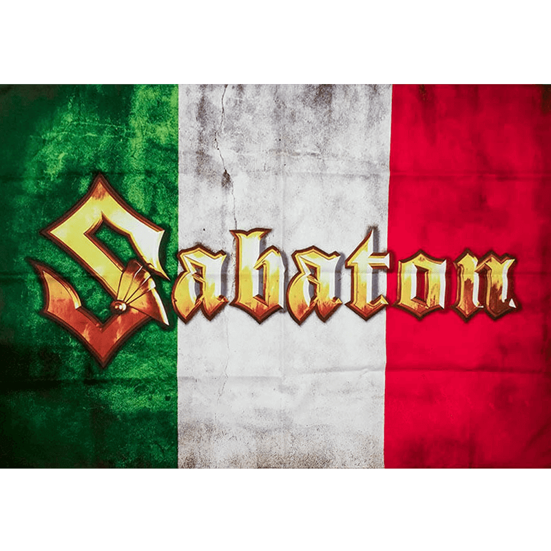 Italy Sabaton Logo Flag