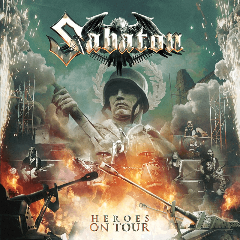 Heroes on tour Sabaton CD