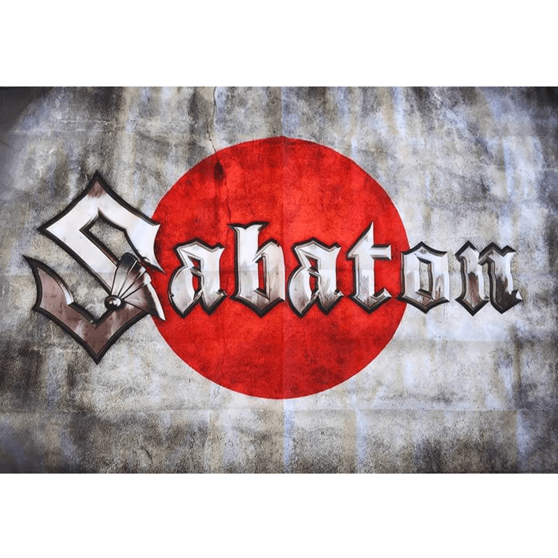 Japan Sabaton Logo Flag