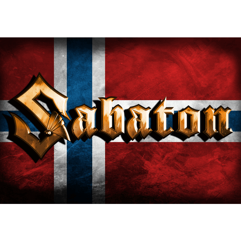 Norway Sabaton Logo Flag