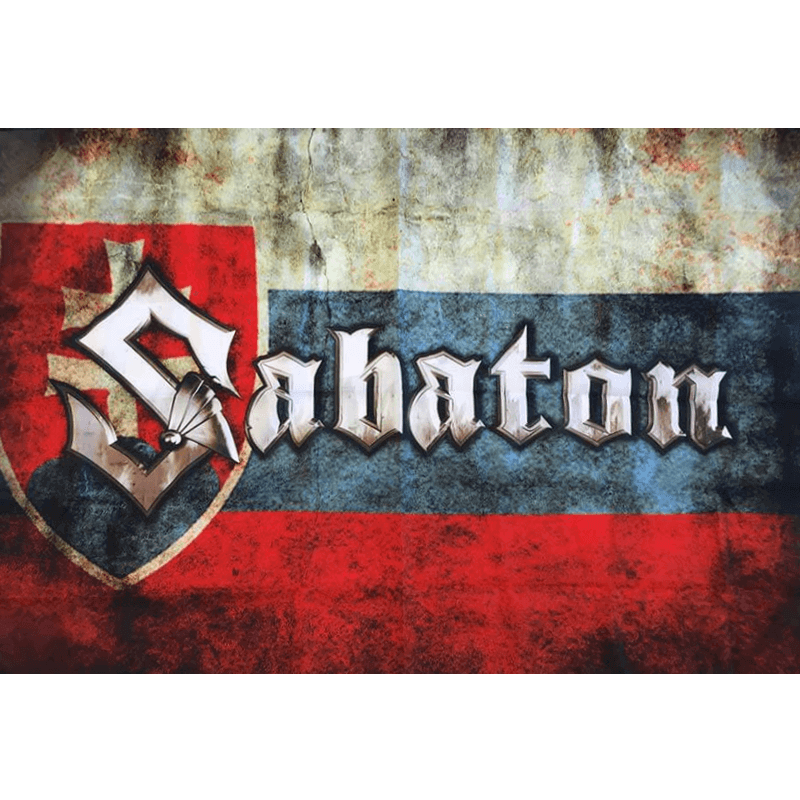 Slovakia Sabaton Logo Flag