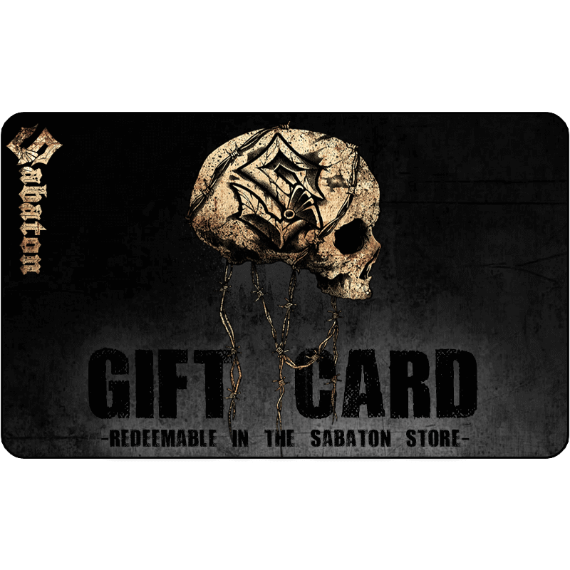 Sabaton gift card