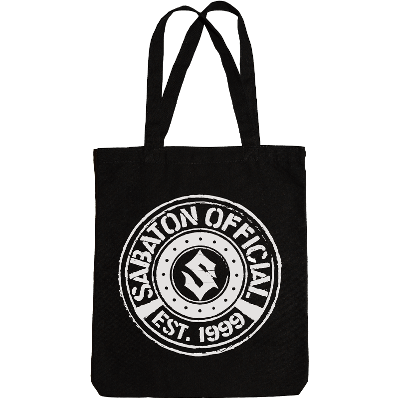 Sabaton official tote bag frontside