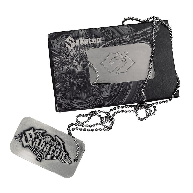 Sabaton Dog Tags box-A18027