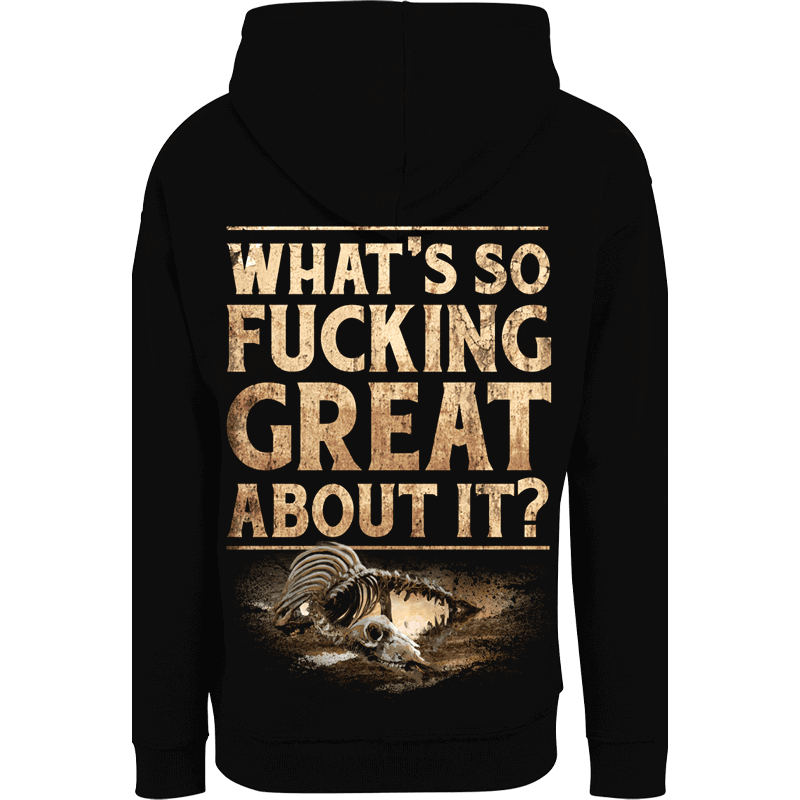 The great war Sabaton zip hoodie backside