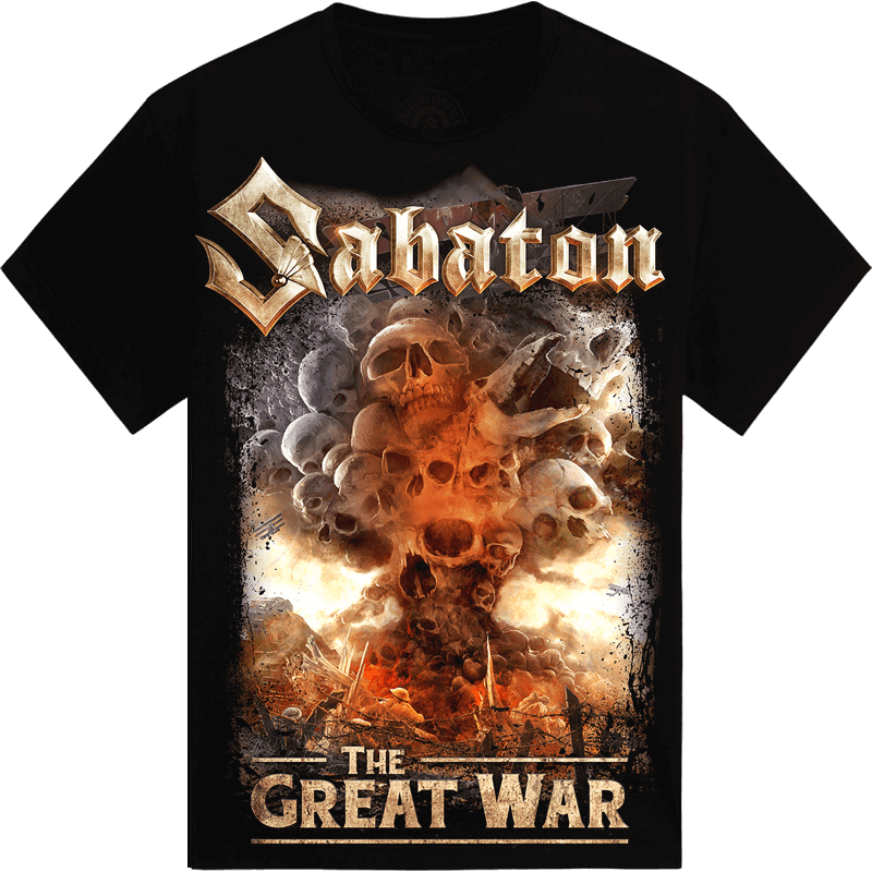 What's so fucking great about it Sabaton tshirt frontside