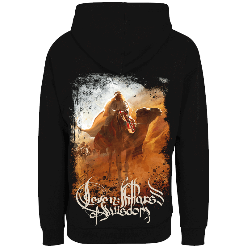 Seven Pillars of Wisdom Sabaton Zip Hoodie Backside