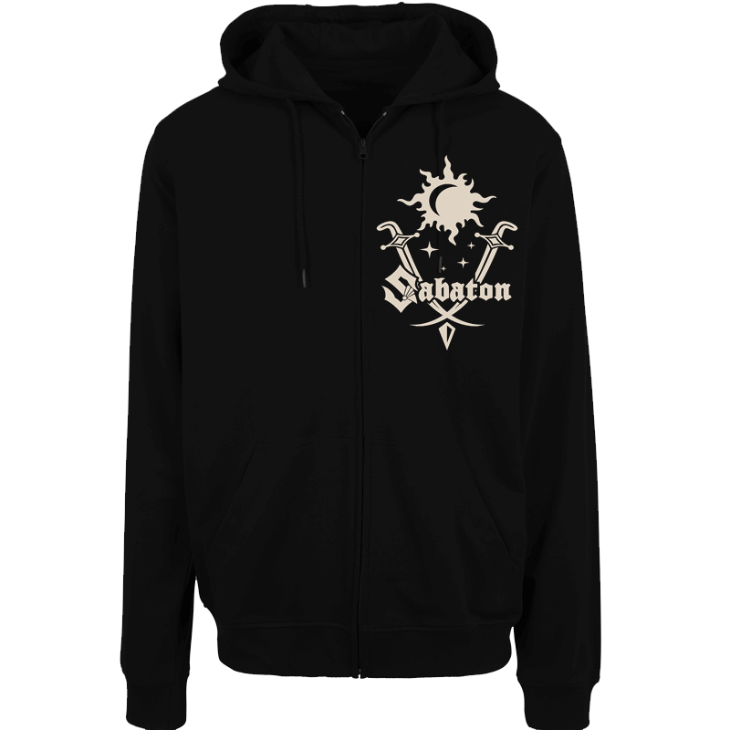 Seven Pillars of Wisdom Sabaton Zip Hoodie Frontside