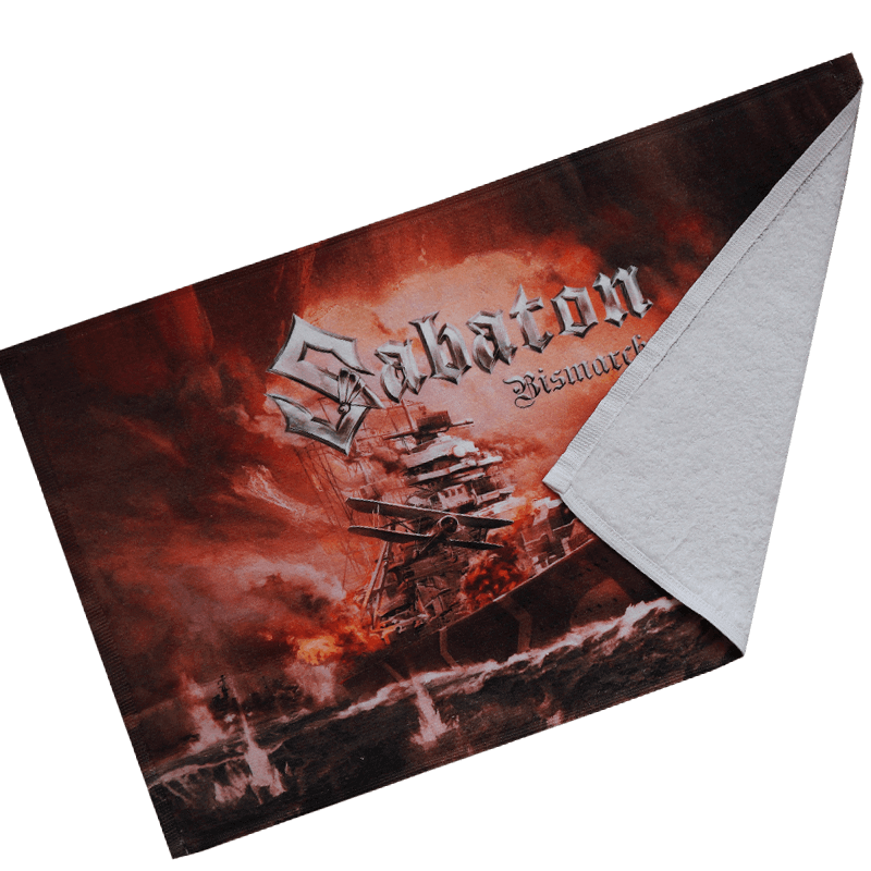 Bismarck Sabaton Hand Towel Folded