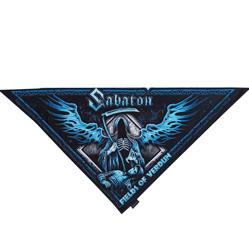 Fields of Verdun Sabaton Bandana Triangle Folded