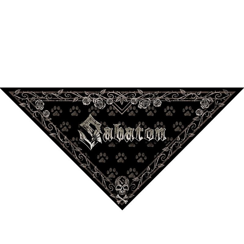 Sabaton Dog Triangle Bandana