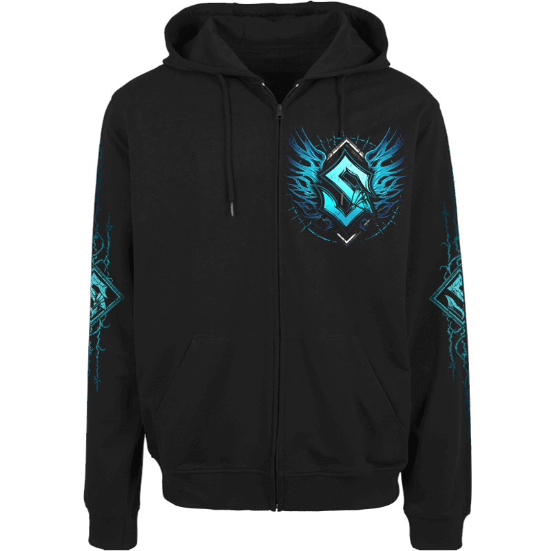 Fields Of Verdun Sabaton Zip Hoodie Frontside