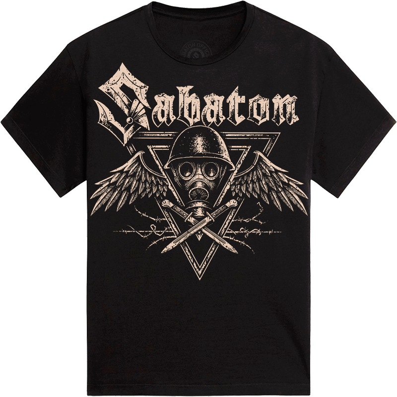 Poison Gas Sabaton T-shirt Frontside