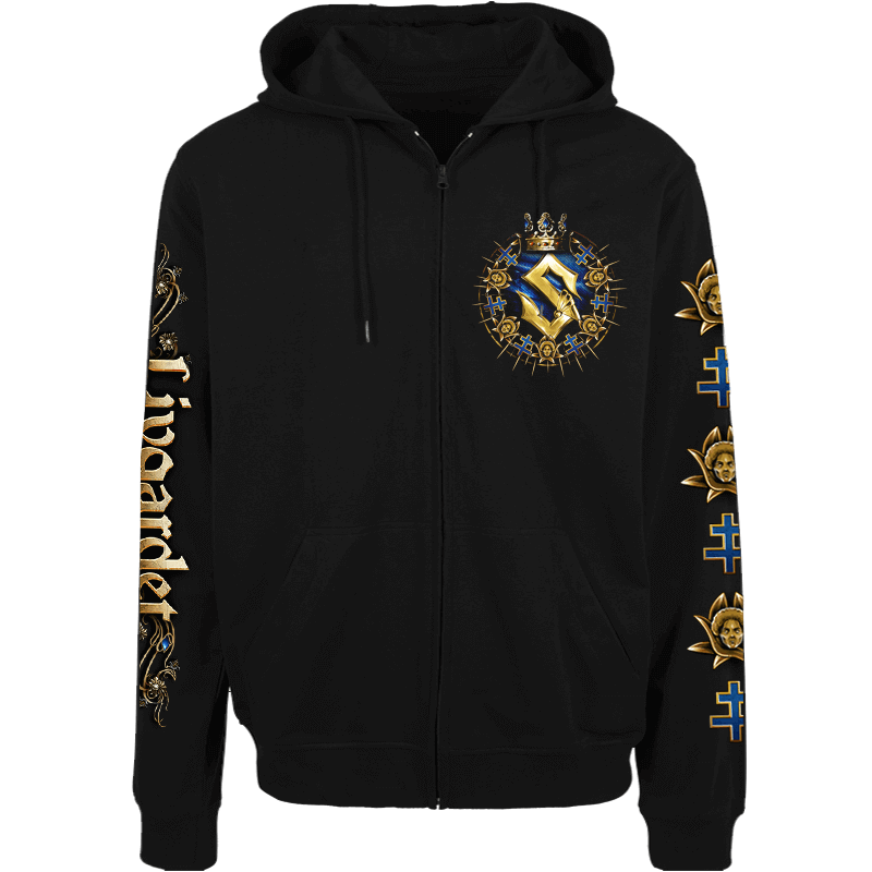 Livgardet Sabaton Zip Hoodie Frontside