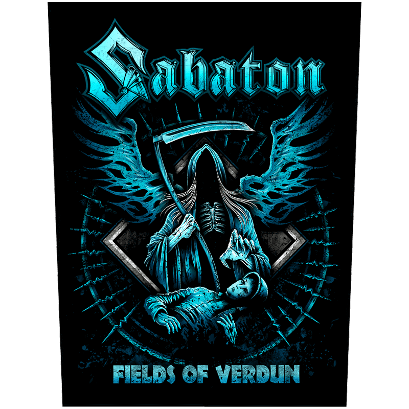 Fields Of Verdun Sabaton Back Patch