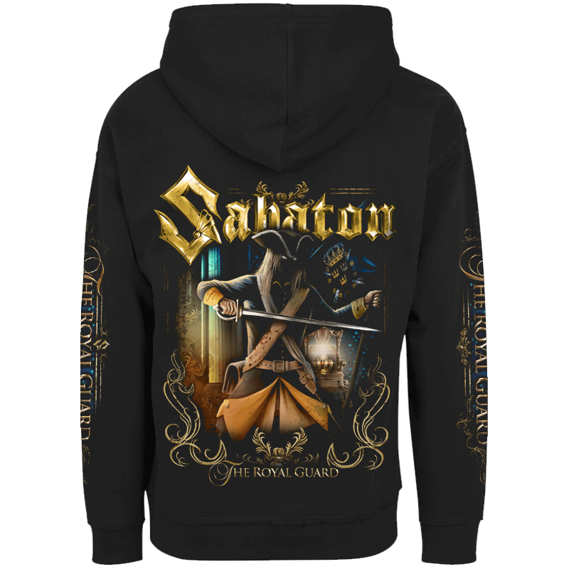 The Royal Guard Sabaton Zip Hoodie Backside