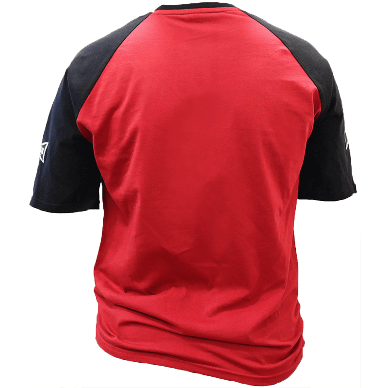 The Red Baron Raglan Back