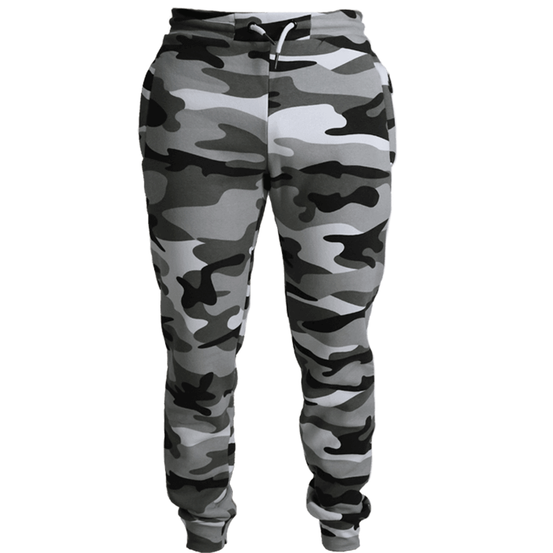 Winter Camo Jogging Pants J21089