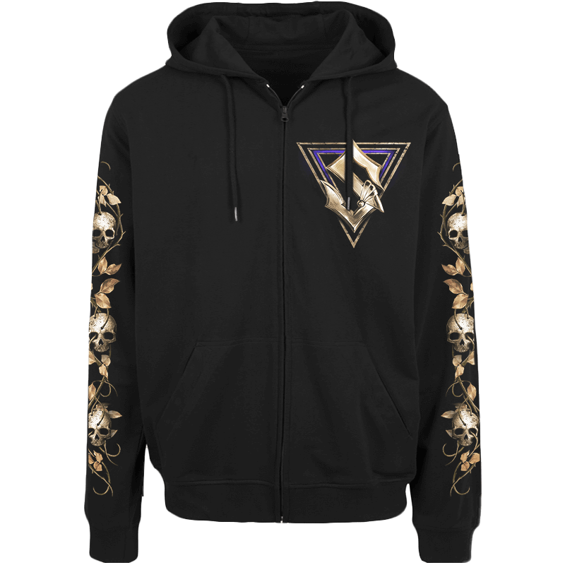 Lady of the Dark Zip Hoodie H21189