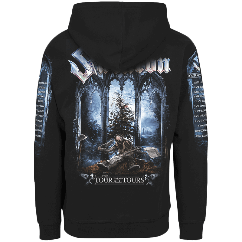 EU Tour 2023 Official Zip Hoodie Back H21302