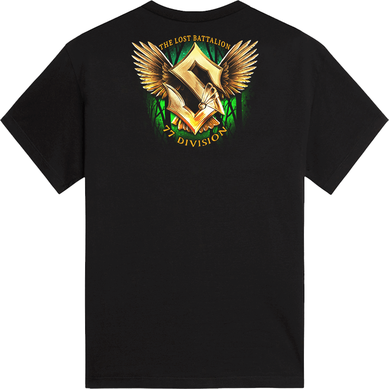 The Lost Battalion T-shirt Back T21305