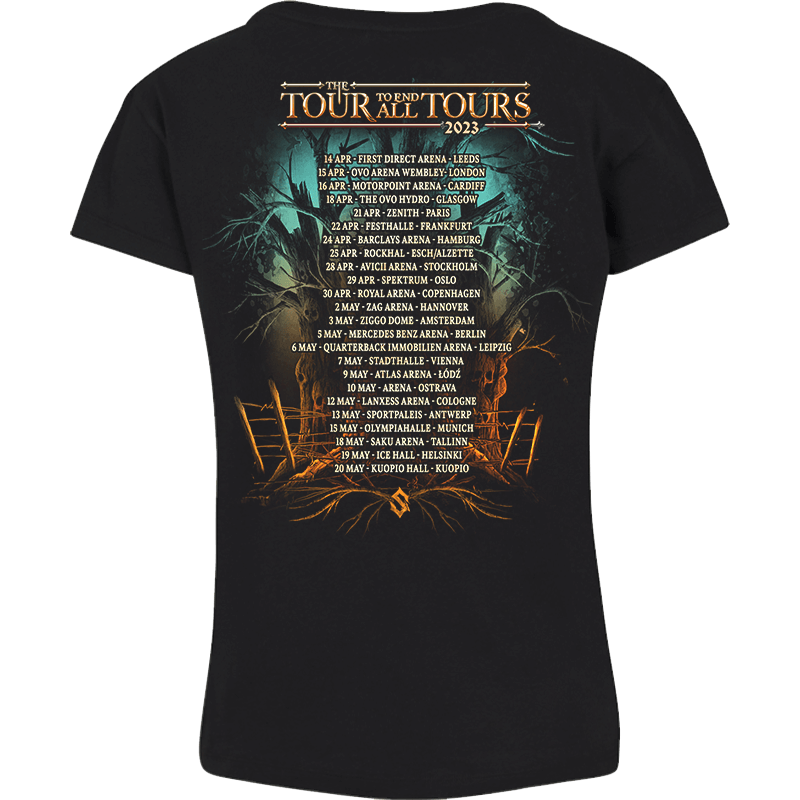 Tree EU Tour 2023 T-shirt Women Back